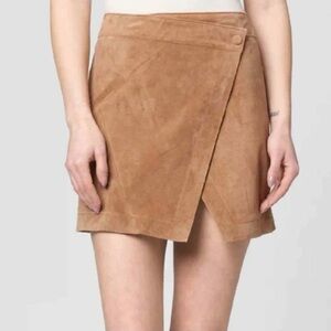 Blank NYC 100% Suede Leather Skirt in Sizes 25